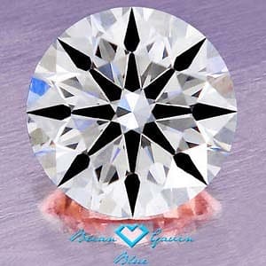 Brian Gavin Diamond with Blue Fluorescence, AGS #104064812019