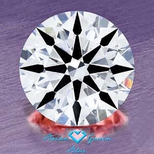 Clarity photograph Brian Gavin Diamond with Blue Fluorescence, AGS #104066449001