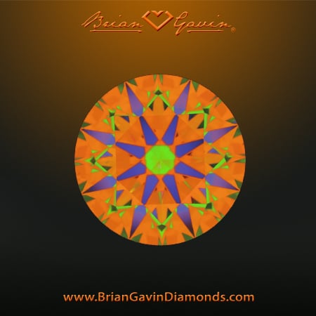 8 carat diamond, Brian Gavin Signature, AGSL 104082870001 ASET