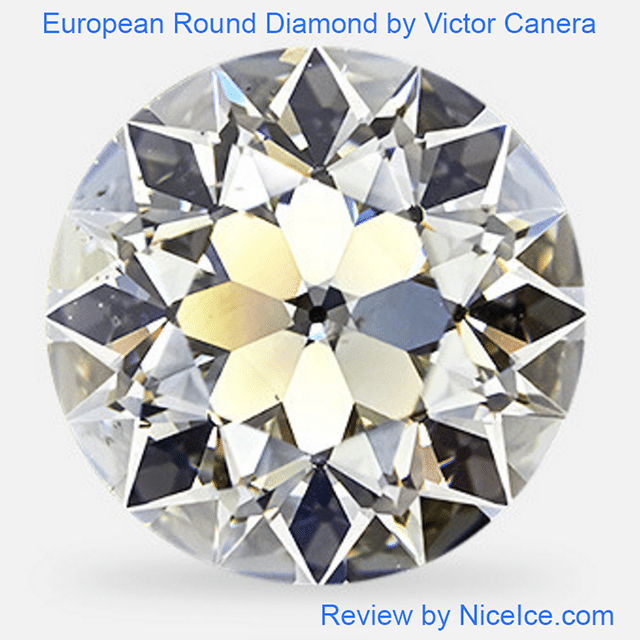 Victor Canera European round diamond reviews, AGSL 104078336003